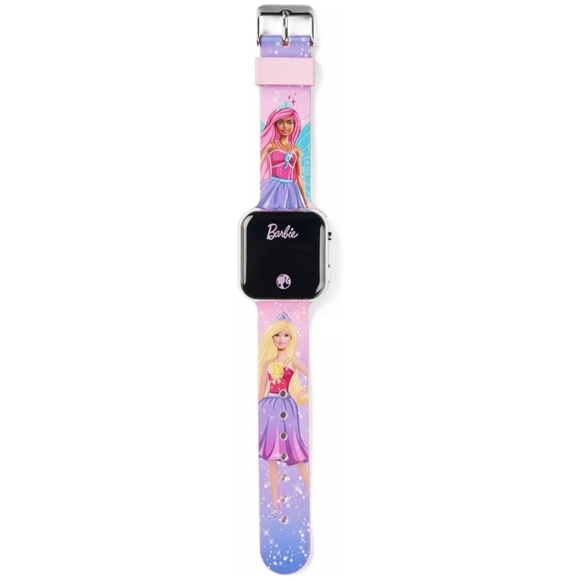 NEW Accutime Barbie Dreamtopia Sparkles LED Kids Digital Wrist Watch - Picture 4 of 7